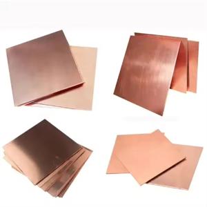 China 98.5% Purity Copper Alloy Sheet 500mm-1500mm Width Heat Exchanger Tubes factory