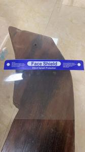 China Industrial Safety Face Shield Large Arc Thin Curved Surface Transparent Cover factory