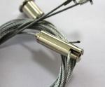 Adjustable Cross Cable Grippers Customized Finish Color For Art Installation