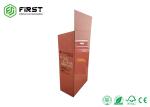 Matte Lamination Cardboard Floor Displays , Easy Advertising Cardboard Display