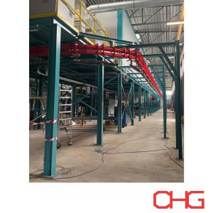 China High Capacity Power And Free Overhead Conveying System For Coating Production Line factory