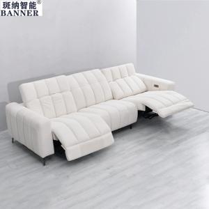 China BN Smart Furniture Italian Minimalist Matching Functional Sofa with Electric USB Multi-Functional Sofa Recliner factory
