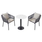 29.92" Armrest Height Residential Rope Leisure Chairs Outdoor