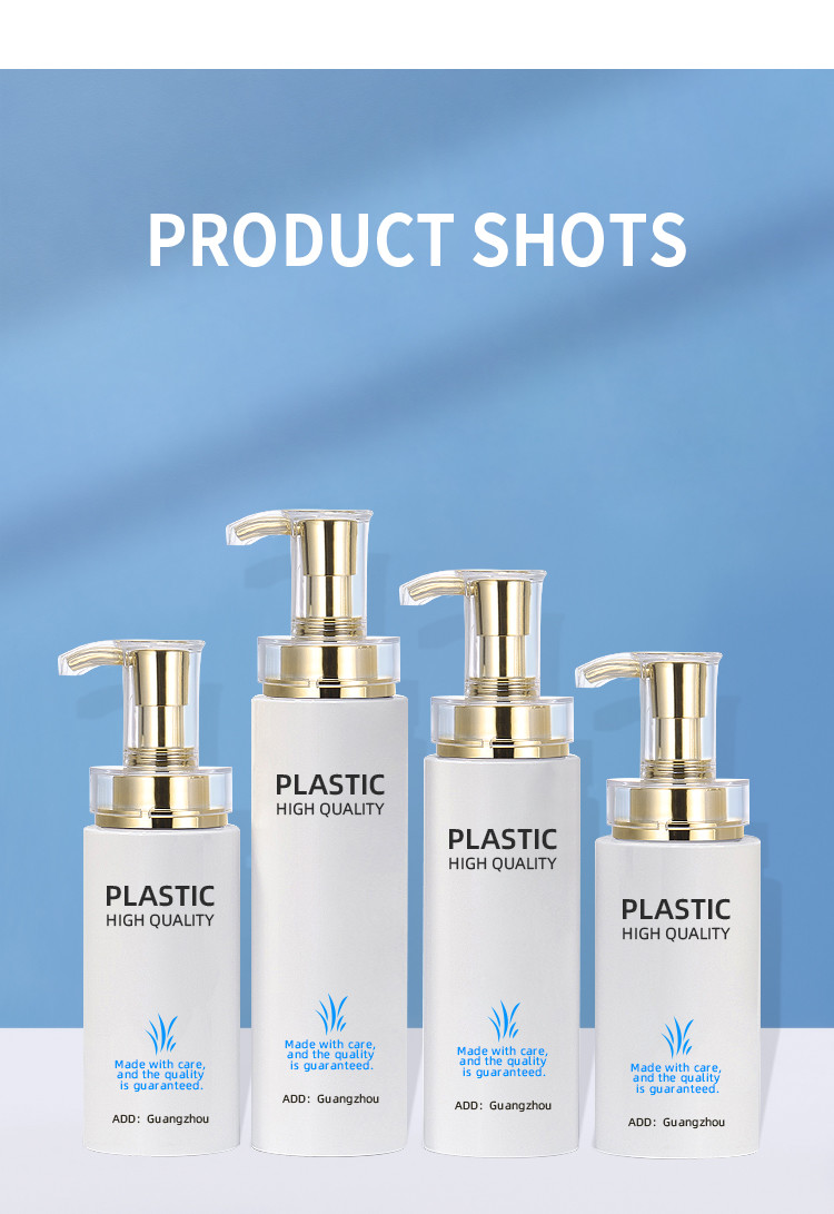 500ml Round Shampoo Pet Lotion Bottle For Cosmetic Packing