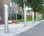600/700/800mm Height Parking Posts For Driveways For Outdoor Security Fixed
