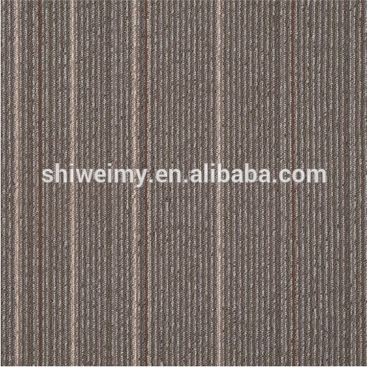 Wholesales striped commercial office carpet tiles