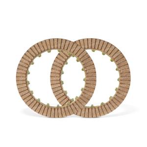 China ODM Rubber Based Motorcycle Clutch Plate Motorcycle Friction Plate Customized Color For Honda CD70 factory