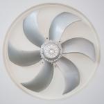 138Pa Single Phase Four Pore 1240rpm AC Axial Fan 500mm Blade