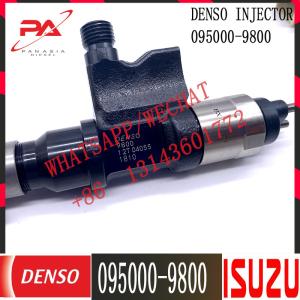 China common rail injector 095000-9800 for ISUZU truck diesel pump injector 0950009800 for ISUZU high pressure engine factory