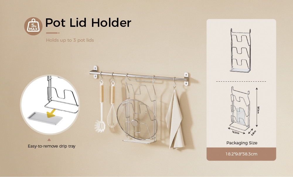 Cutlery Holder Modern And Sleek Wall-mounted Type Organizer For Modern Kitchen Sustainable Multifunctional Kitchen Organizer Set