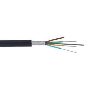 China Armored 36 Core Direct Burial Single Mode Fiber Optic Cable Loose Tube GYTA53 factory
