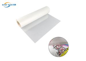 China Dtf Heat Transfer PET Film Easy Peel Roll Pieces Hot Peel Single Matte factory