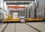 Tugged Cable Powered Electric Transfer Cart 0 - 20m / Min Running Speed 50T Load