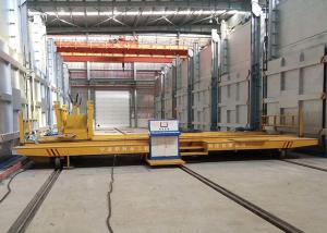 China PLC Control Material Handling Trolley , Mobile Material Moving Equipment factory