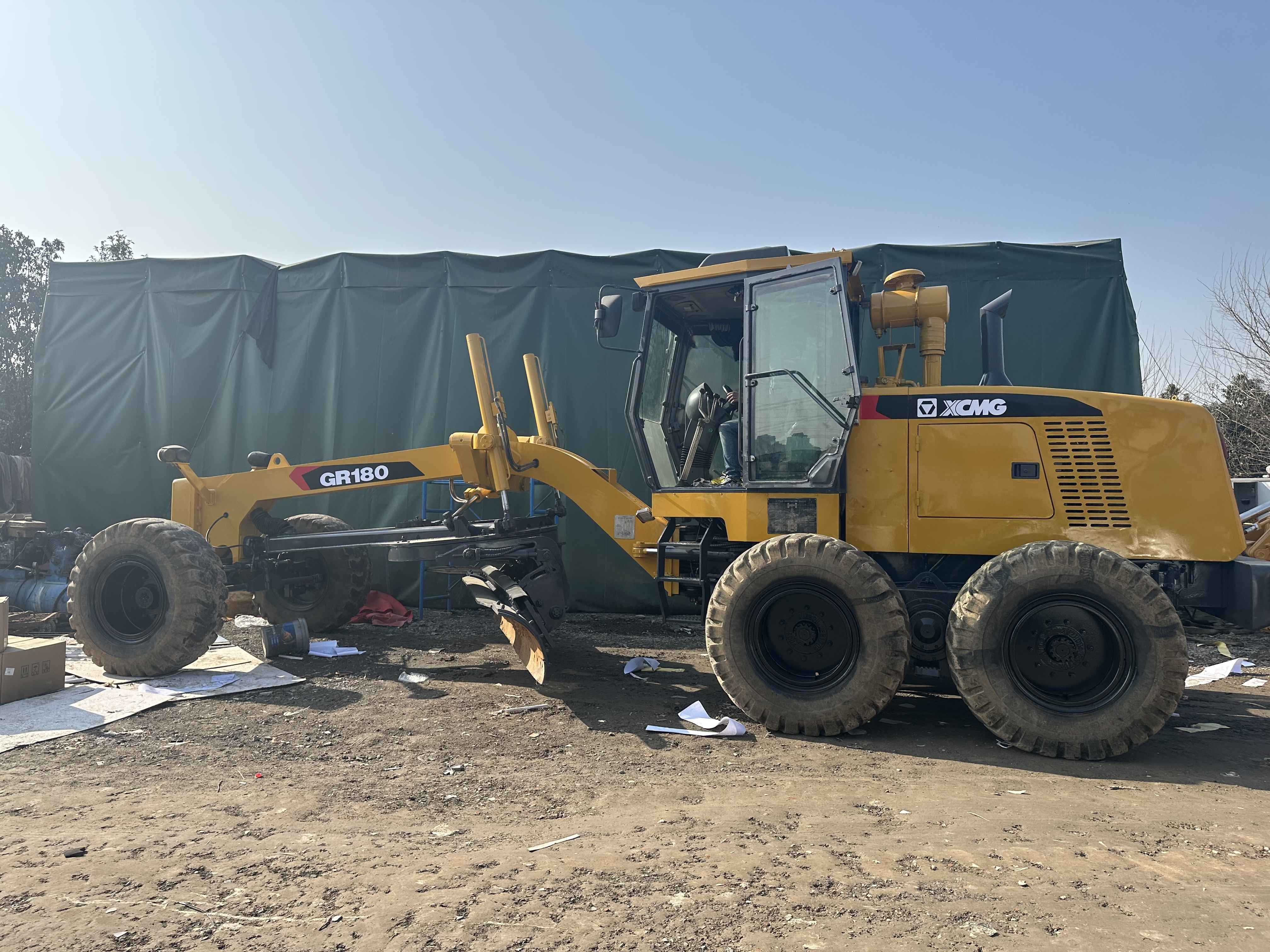 XCMG GR180 Used Motor Grader 18 Ton Construction Machinery