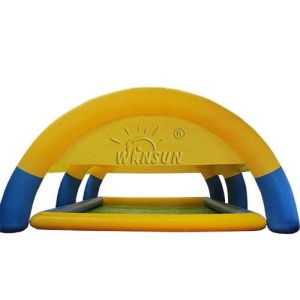 Customized Size Inflatable Square Swimming Pool UL / CE / EN14960 Approval