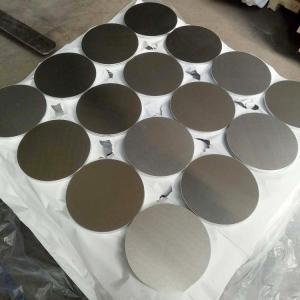 China Aluminum-1060-H18 Circle Aluminum Disk Circle Plates 1100 1050 3003 Aluminum Circle For Pan Cookware factory