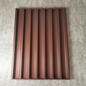 China 600*800*26mm 7 rows Baguette Baking Tray 1.2mm Aluminum factory