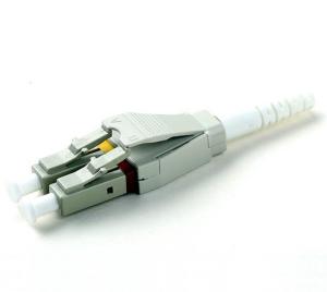 China LC Multimode 50/125 Duplex Fiber Optics Cable Connectors Insertion Loss &lt;=0.3dB factory