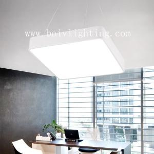 China Pendant Lightings And Chandelier With Iron Acrylic LED Light Square SMD 2835 factory