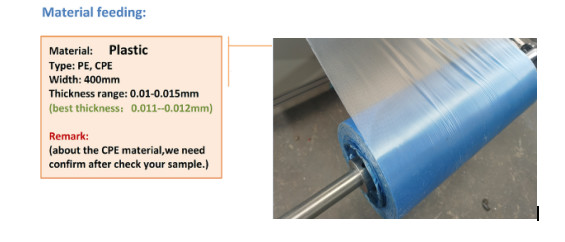 3.8kw 130pcs/Min Plastic Shoe Cover Making Machine Automatic