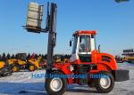 4x4 Driver All Terrain Forklift YUNNEI 4102 Engine For Urban Construction Sites