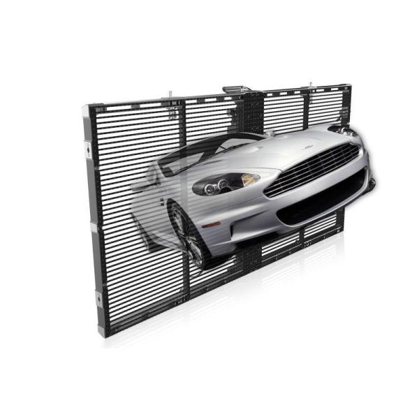 King Visionled Transparent LED Display Screen High Brightness Up To 75%