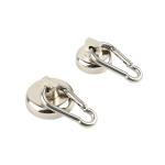 Round Neodymium Hook Magnet Industrial Magnetic Hooks With A2 Steel