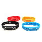 Customize NFC Silicone Wristband For Campuses / Amusement Parks