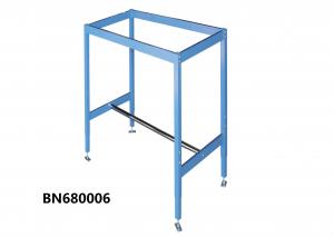 China Heavy Duty Height Adjustable Production Workbench Blue Color 72” Wide and 30” Deep on sale