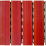 Active Noise Cancellation Sound Proof Wooden Board Music Room Grooved Wall Panel