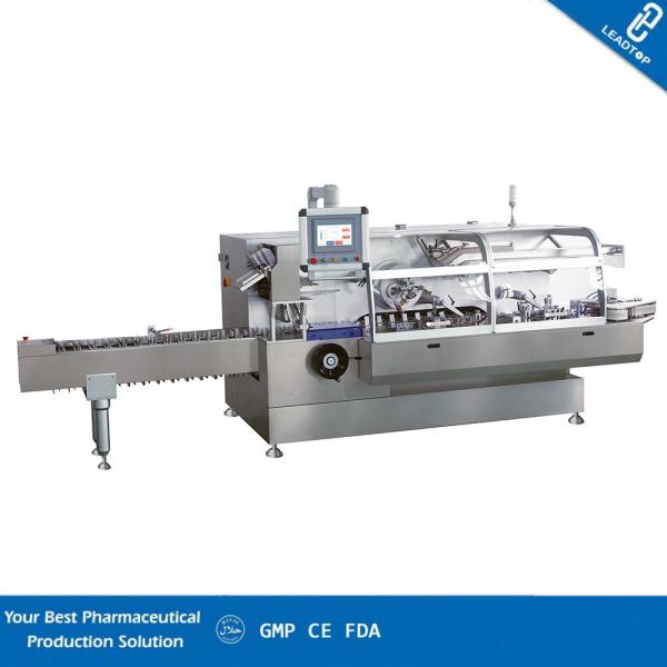 Trouble Display Automatic Cartoning Machine Stable Performance For Bottle