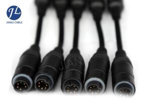 China Customized 16mm Plastic Waterproof 6 Pin Automotive Cable For Backup Camera factory