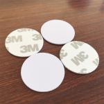 Hard Pvc PET RFID NFC Tags On Metal Surface Coin Iso15693 Weatherproof