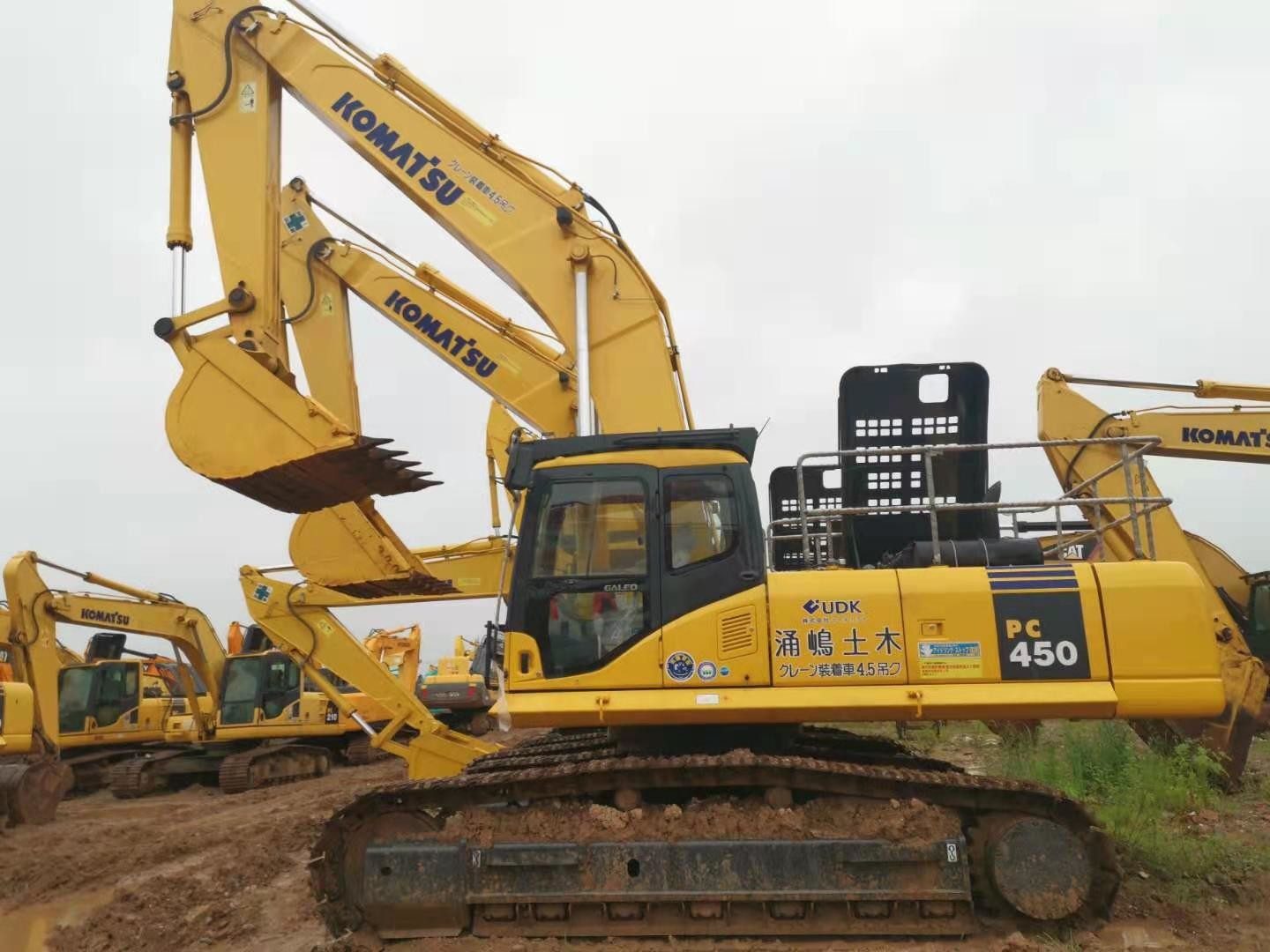 Large Scale Mining 40T PC400-7 Used Komatsu Excavator