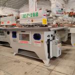 Straight Line Rip Saw for Wood Cutting in Automatic Longitudinal Circular Saw