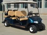 48V Maintenance-Free Battery Operate Electric Small Golf Carts With 6 Sofa Seats