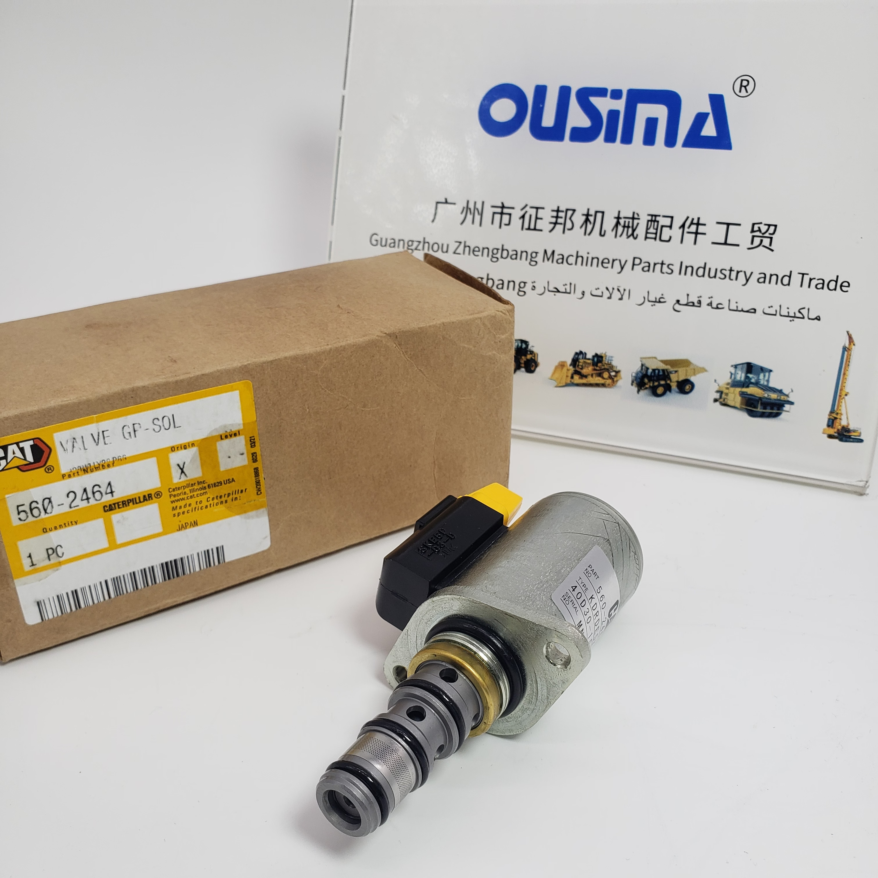 Original Solenoid Valve 560-2464 5602464 For E345GC E395