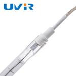 Single Tube Quartz Infrared Lamps RS Base with white coating