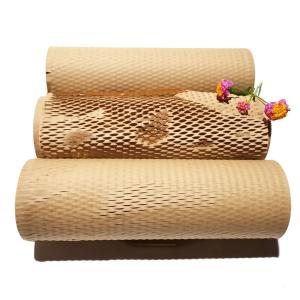 China Multifunctional Honeycomb Wrapping Paper Roll Customized Kraft brown factory