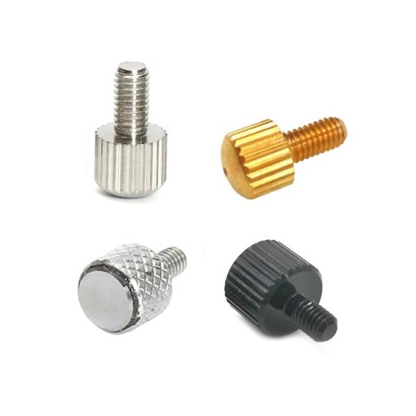 China M3*6 Al7075 Screw Machine Parts Anodized Precision Machined Aluminum Parts factory