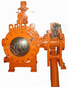 China Hydraulic counter weight Flanged Globe Valve factory