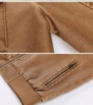 Zipper Long Motorcycle Jackets