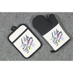 Photo Printing Sublimation Oven Mitt And Sublimation Placemats Blanks Custom