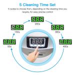 100W SUS304 2500ML Benchtop Ultrasonic Cleaning Machine