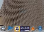 PTFE Coated Fiberglass Mesh Fabric Brown 4X4MM Paper Industry Conveyor Belt 260℃