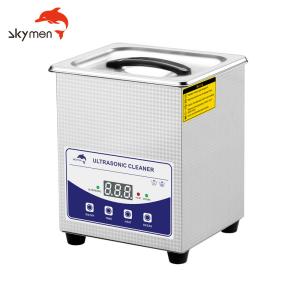 China 2L 80W Stainless Steel Ultrasonic Cleaner For 3d Prints Adjustable Timer Heater factory