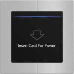 Hotel Room Key Card Holder Save Energy Standard 86mm wall box installation