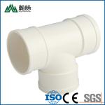 Municipal PVC Drainage Pipe Fittings Tee 50 75 110 160 Plastic