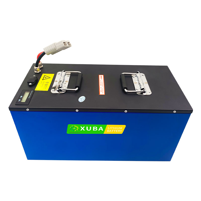 Powder Coated Steel 48V Lithium Battery 4S1P Lithium Battery Pack